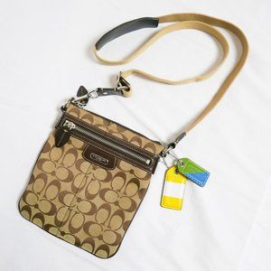 Coach Signature Swingpack Crossbody Bag